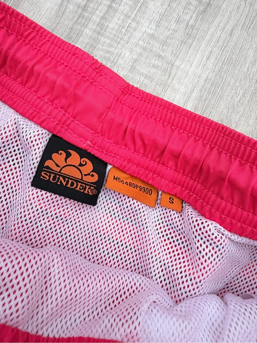 Sundek Iconik Taffeta Short Swimshorts With Elastic Waist - Men’s